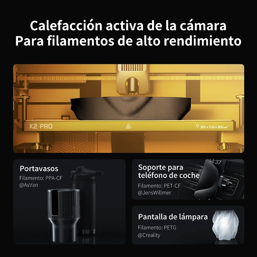 Impresora 3D Creality K2 Pro combo