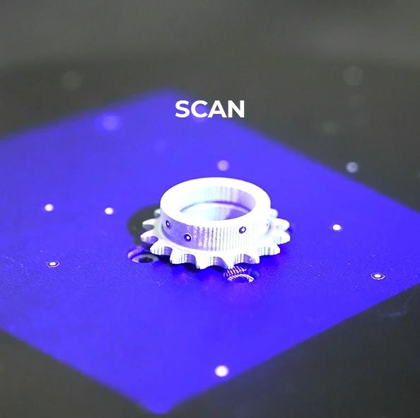 Laca diamante para escaneo 3d AESUB