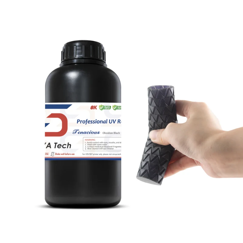 Resina Flexible Siraya Tenacius 65D para impresión 3D 1Kg