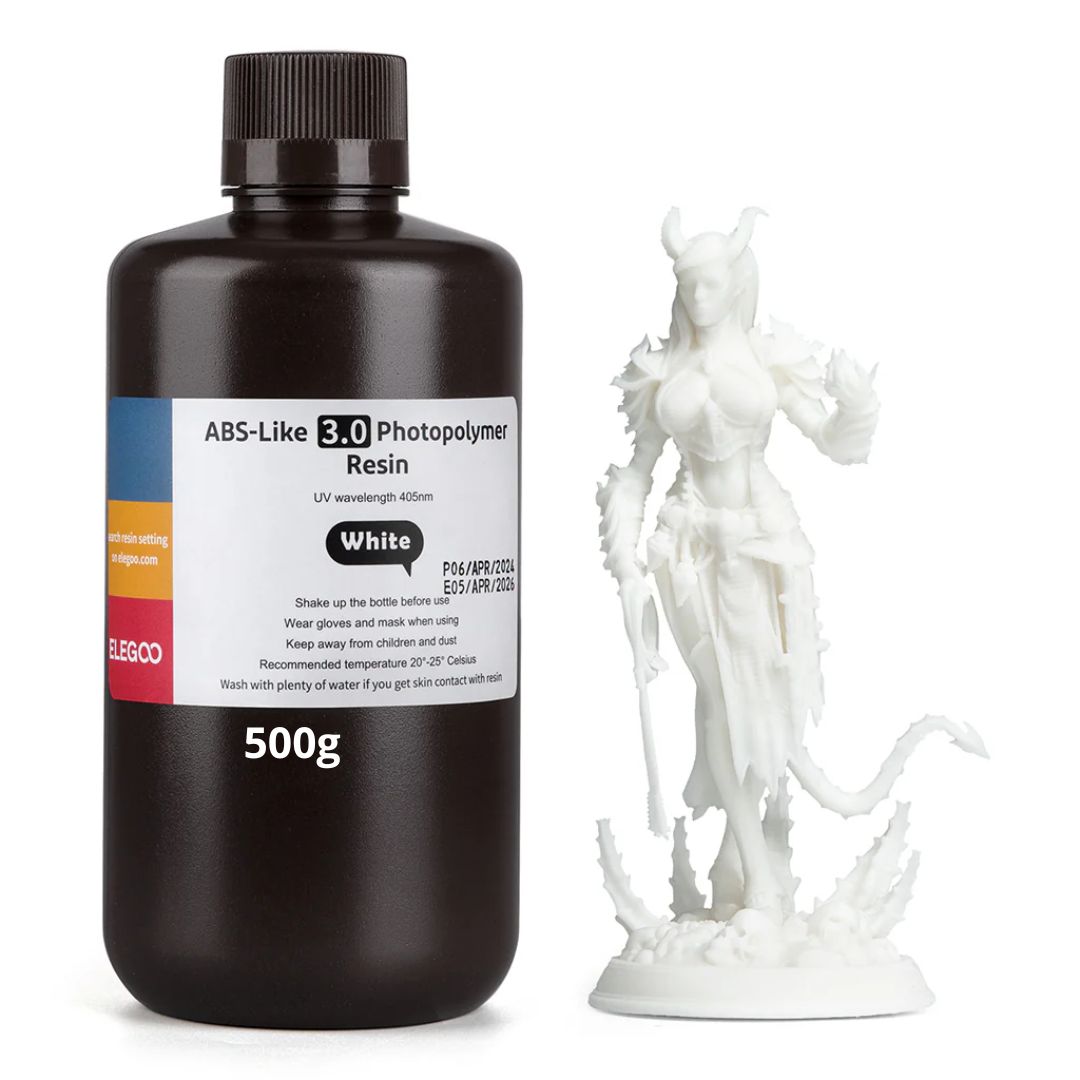 Resina tipo ABS Elegoo ABS LIKE 3.0 para impresion 3D 0,5L