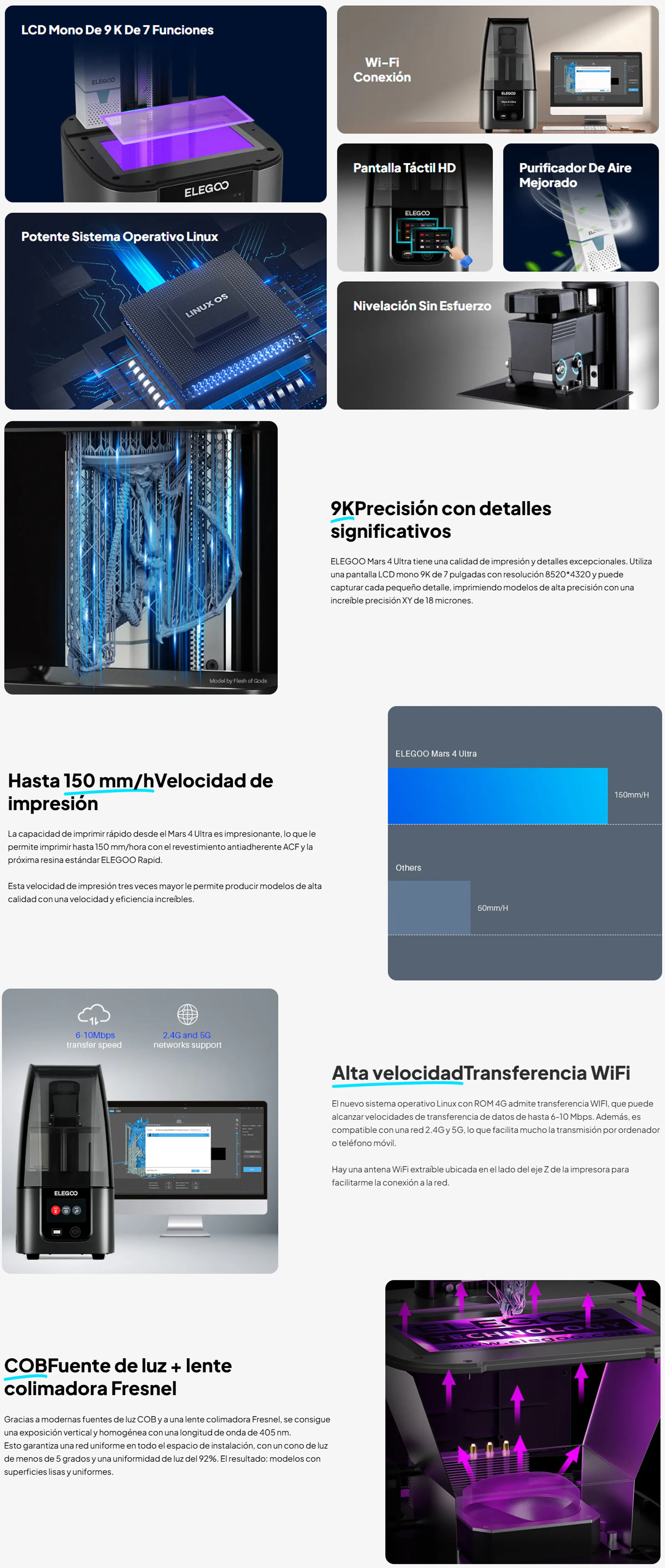 Impresora 3D Elegoo MARS 4 ULTRA