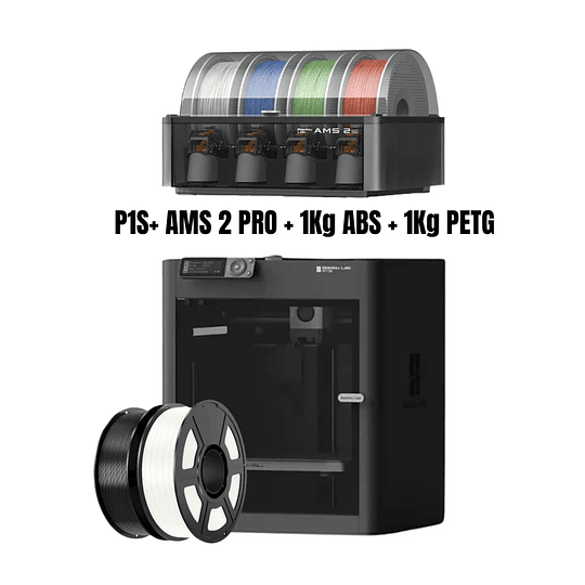 Impresora 3D Bambu lab P1S Combo