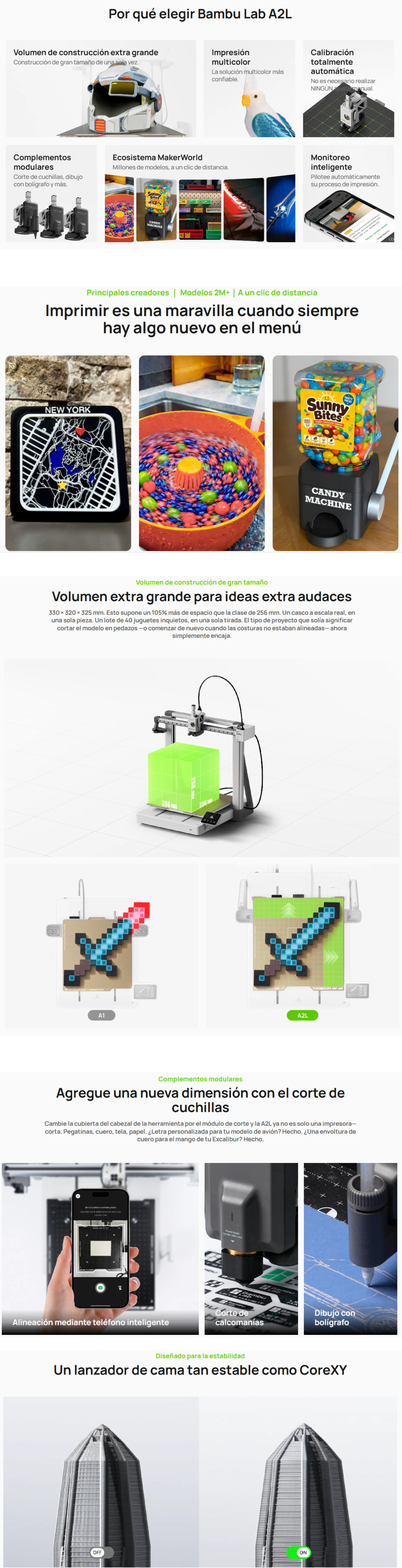 Impresora 3D Bambulab A2L