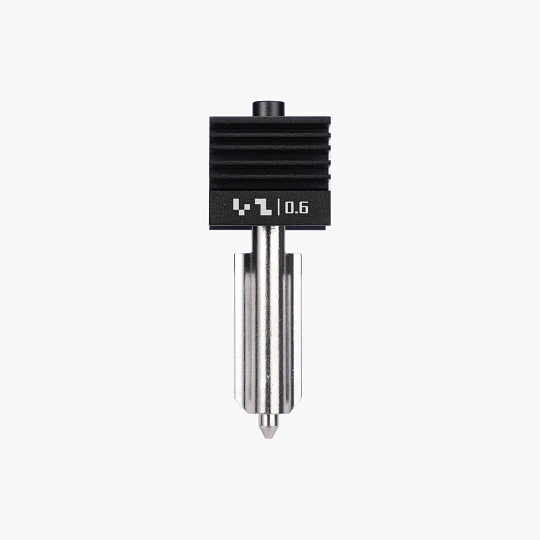Boquilla de acero endurecido de 0.6 mm para Bambu Lab H2D, P2S, H2S, H2D Pro y H2CC