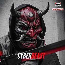 Máscara 3D Cyber Beast