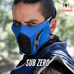 Máscara 3D Sub Zero MK1 - Neijin