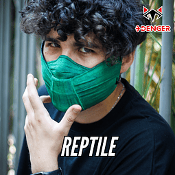 Máscara 3D Reptile - MK 1