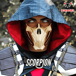 Máscara 3D Scorpion - MK 11