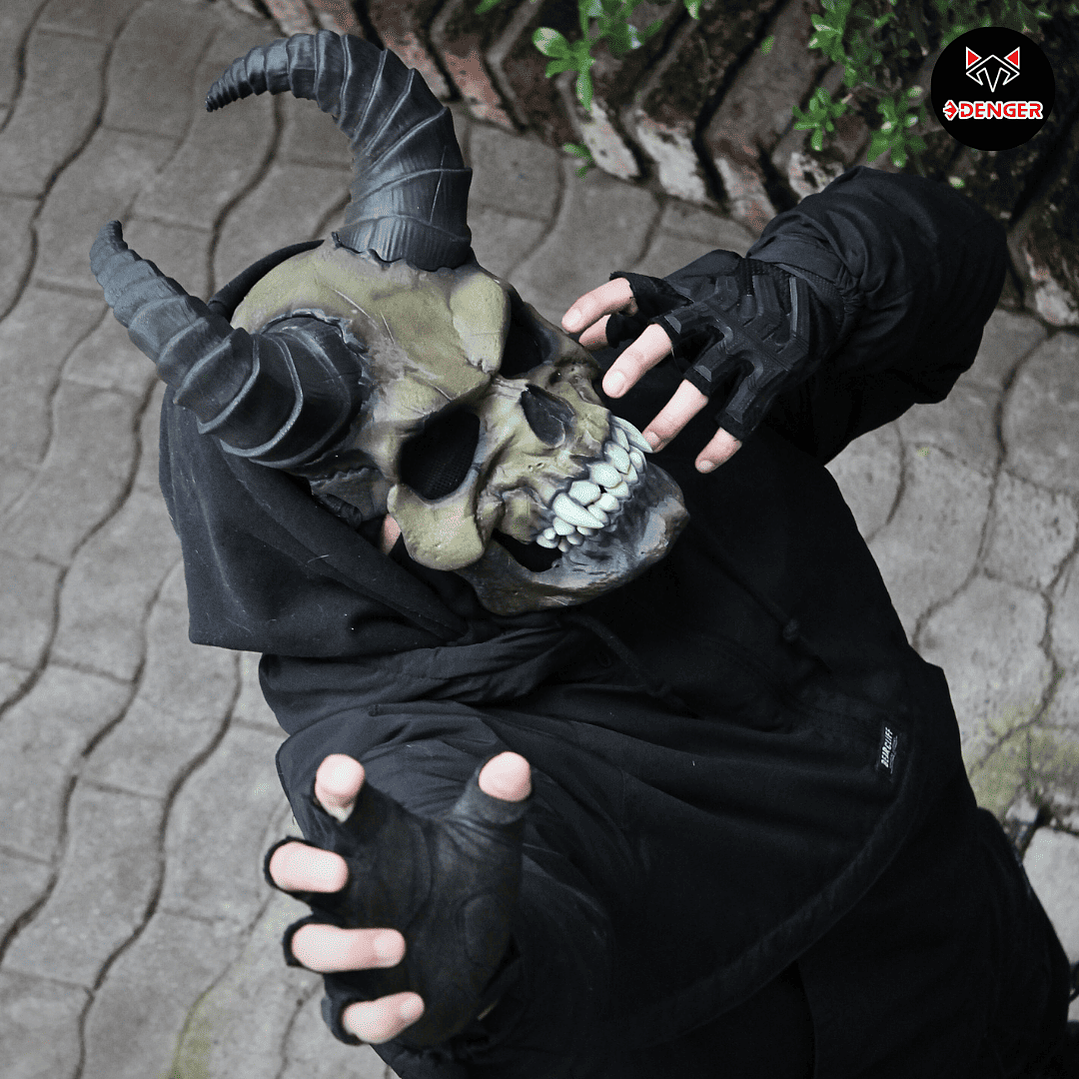 Máscara 3D Devil Skeletor 3