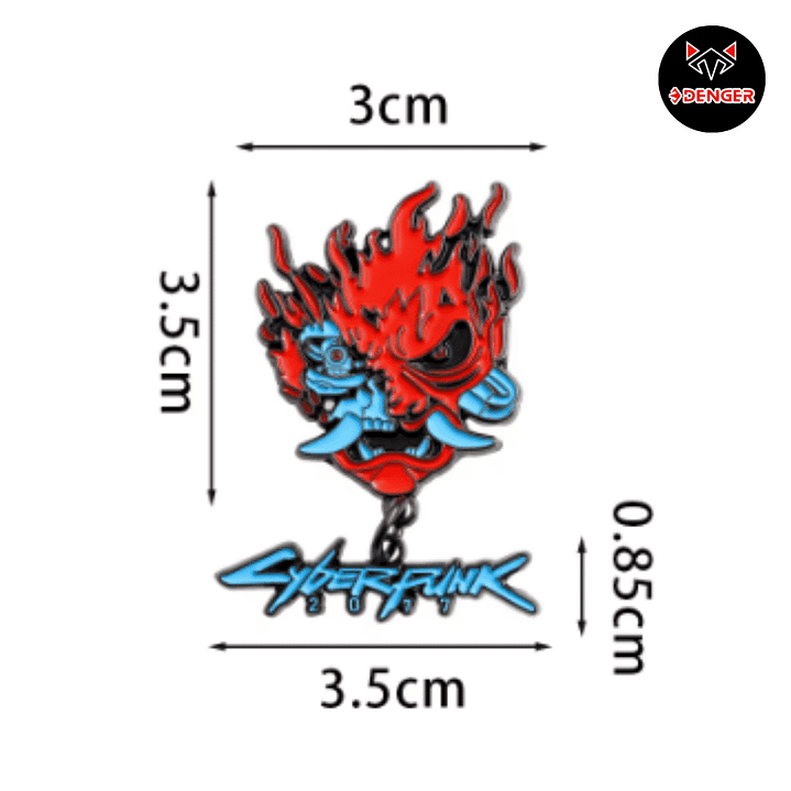 Pin Metálico Cyberpunk 2077 4