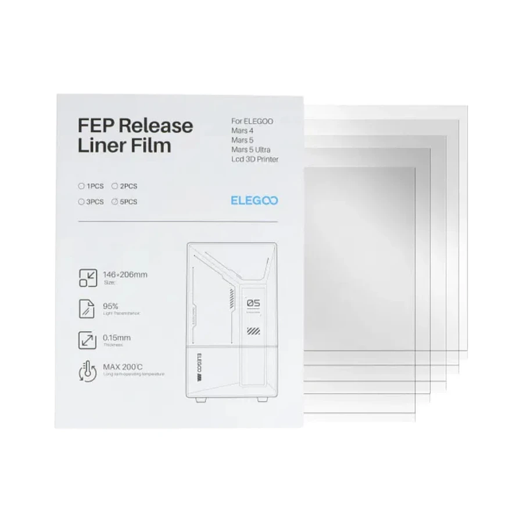 Lámina FEP Elegoo Mars 5 / Mars 5 Ultra (Original) 1