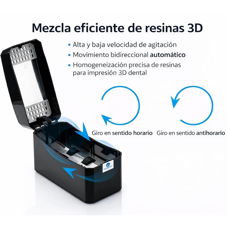 Calentador y Mezclador de Resina 3D Antinsky 3