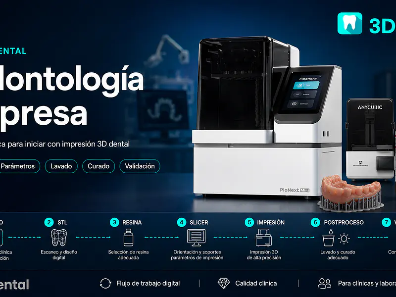Impresión 3D dental: guía práctica para iniciar