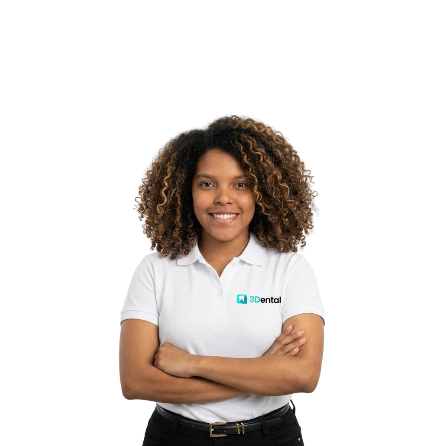 Vanessa, asesora comercial de 3Dental para capacitaciones en impresión 3D dental