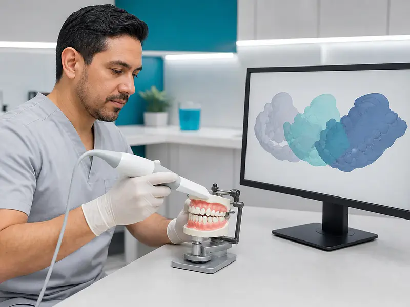 Escáner intraoral: qué es, para qué sirve y cómo funciona en el flujo digital dental