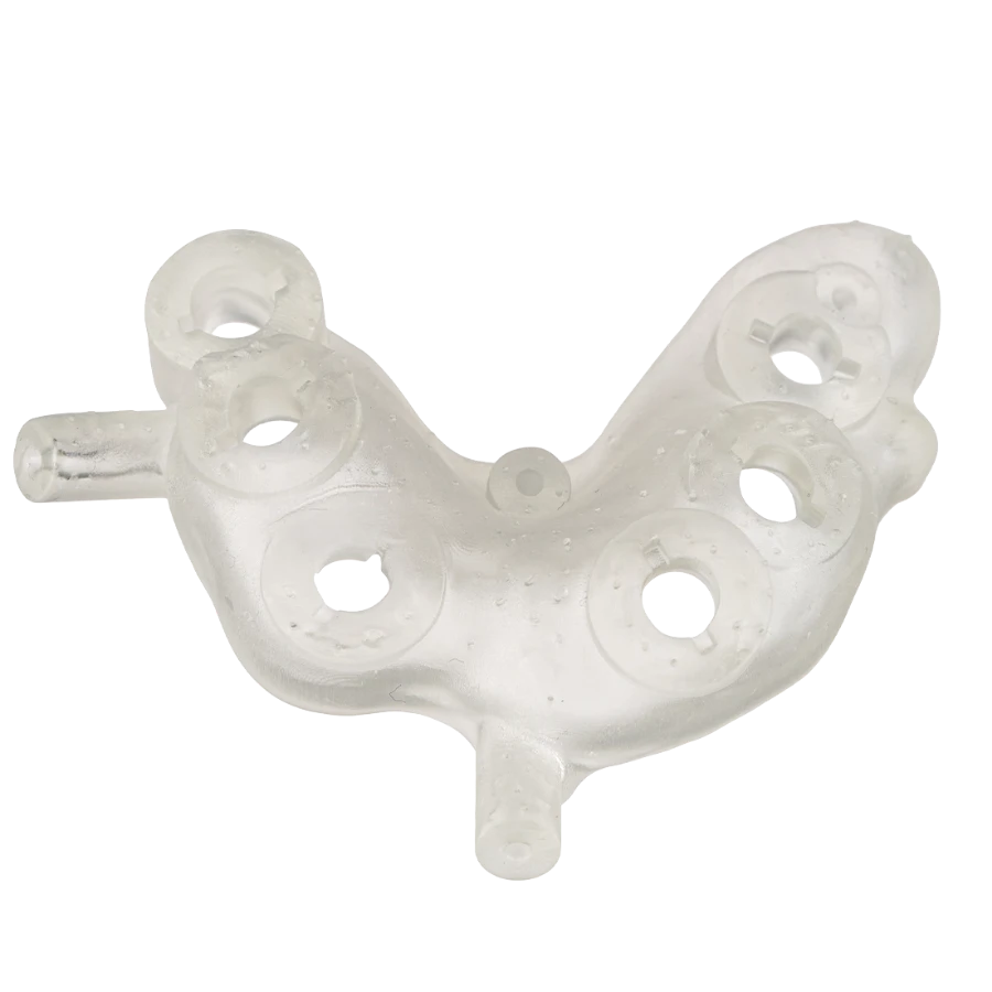 Guía quirúrgica dental impresa en 3D