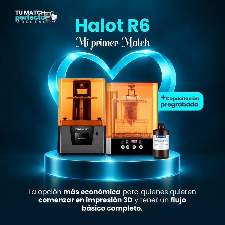 Impresora 3D Dental Creality HALOT R6 2K 1
