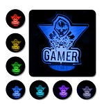 Lámpara 3D Led Mundo Gamer