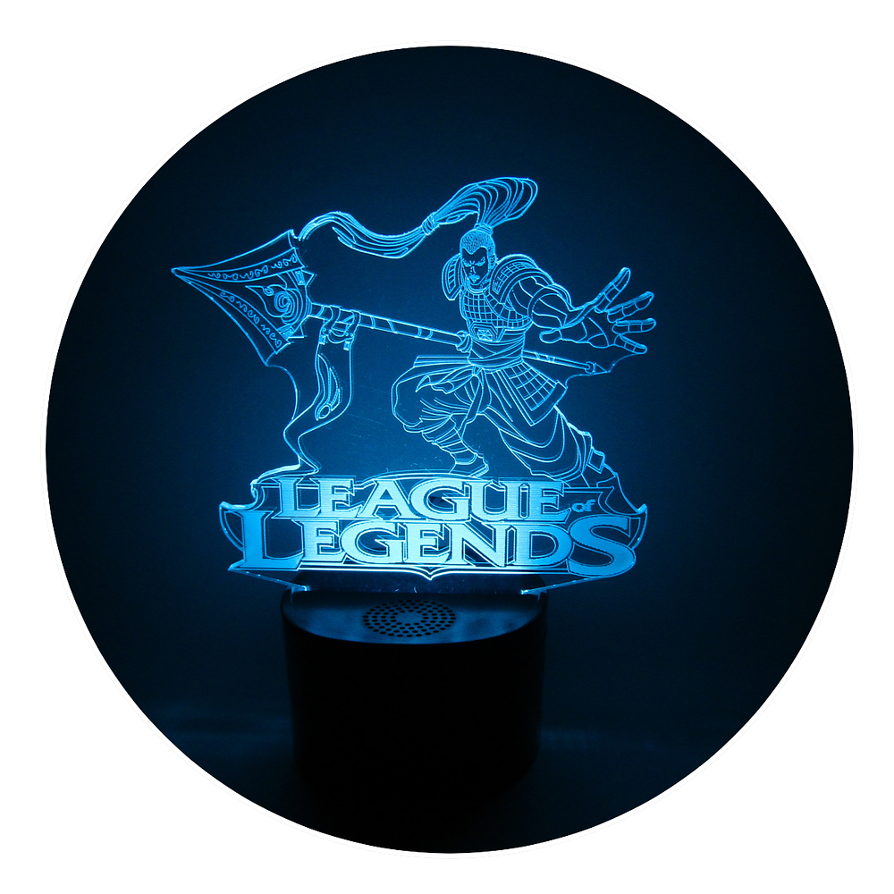 Lámpara 3D Led League Of Legends