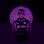 Lámpara 3D Led Lionel Messi Inter Miami