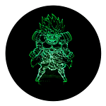 Lámpara 3D Led Broly Dragon Ball Super