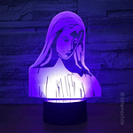 Lámpara Led 3D María Magdalena compañera de Cristo