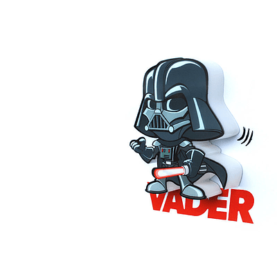 Lámpara Led Decorativa Star Wars Mini Darth Vader Light