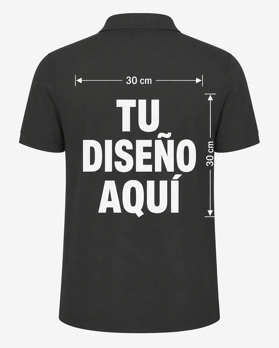 Polera Pique Hombre Personalizada 8