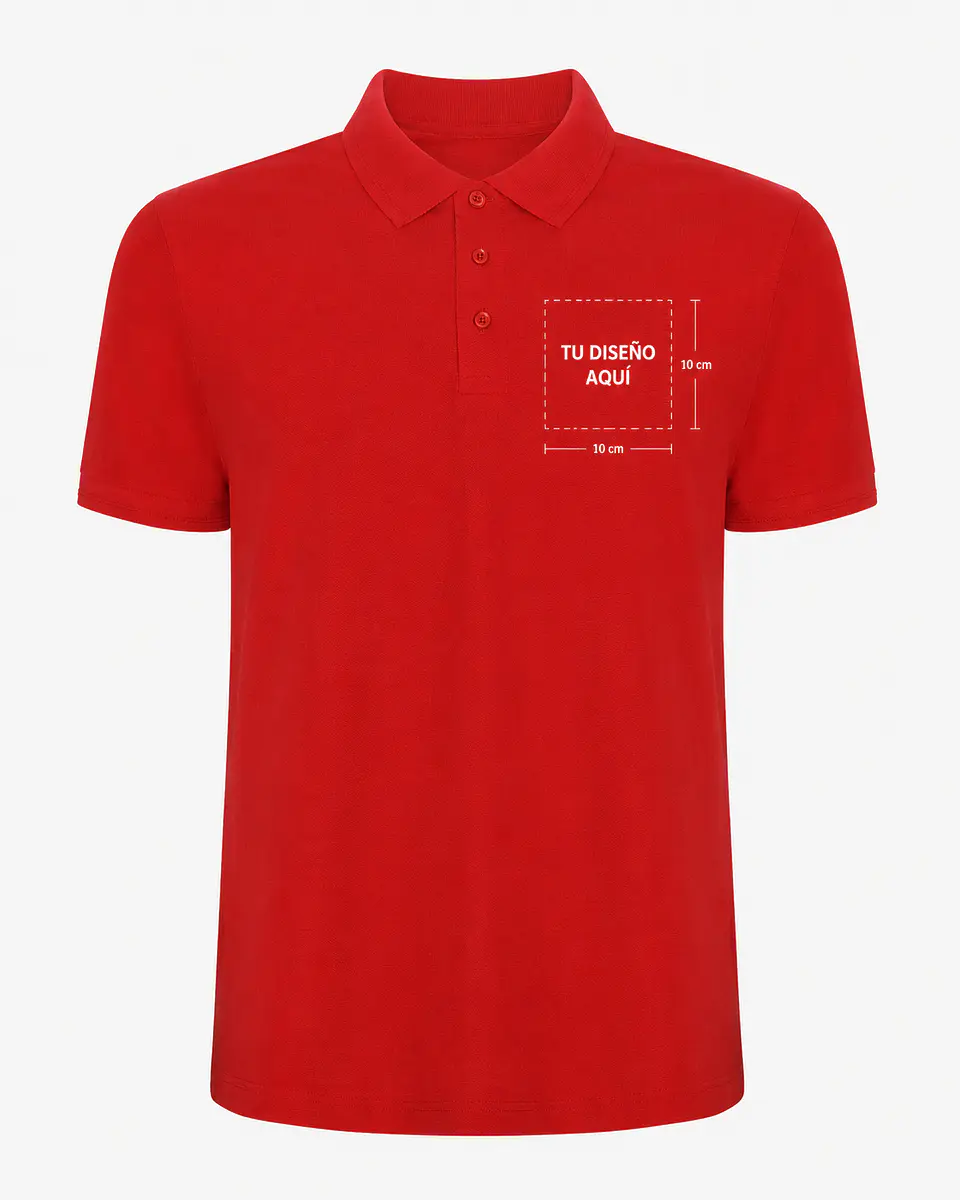 Polera Pique Hombre Personalizada 5