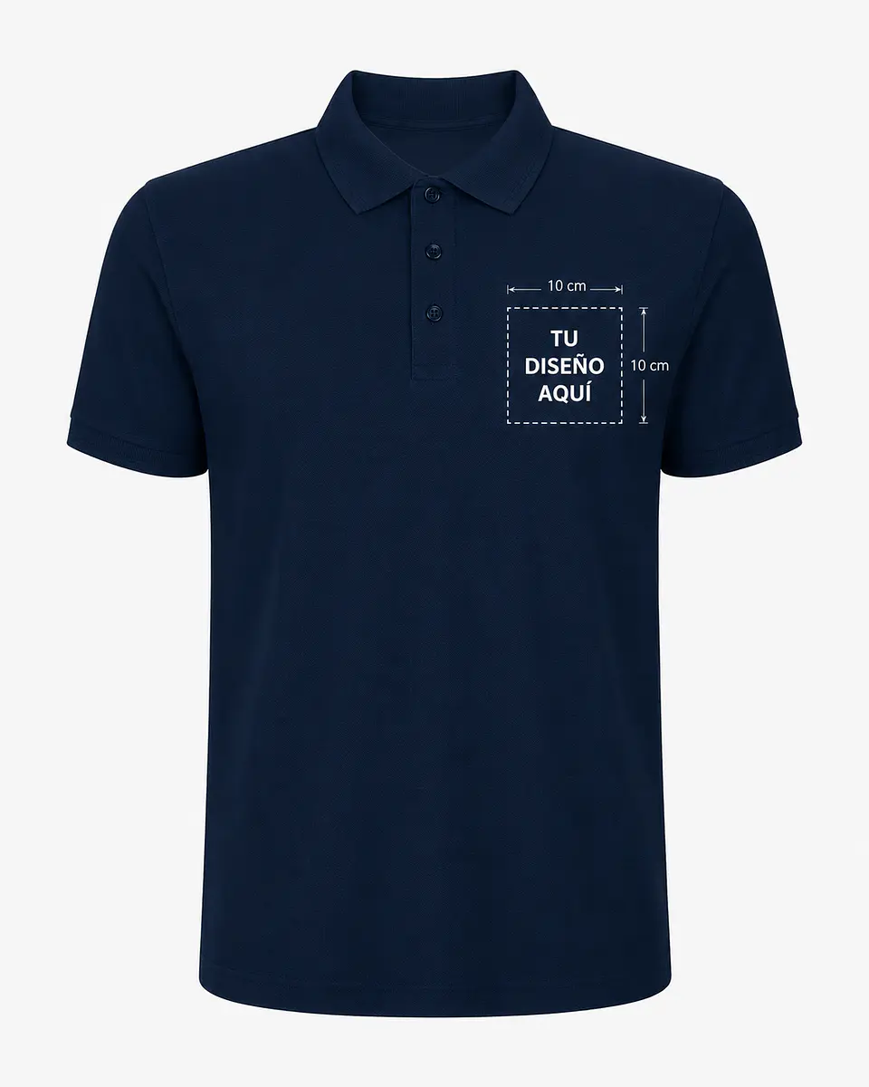 Polera Pique Hombre Personalizada 3