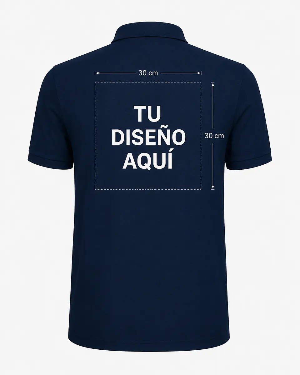 Polera Pique Hombre Personalizada 4
