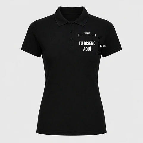 Polera Pique Mujer Personalizada