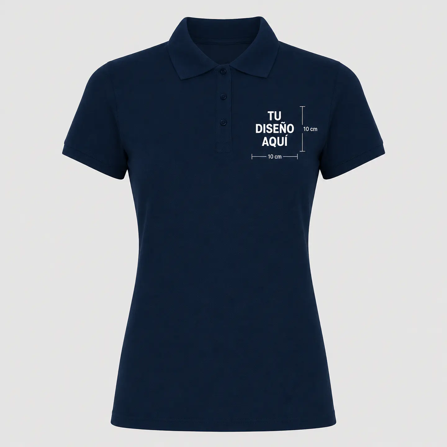 Polera Pique Mujer Personalizada 3