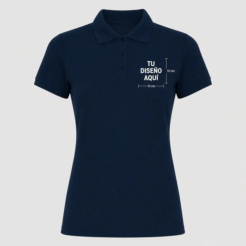 Polera Pique Mujer Personalizada 3