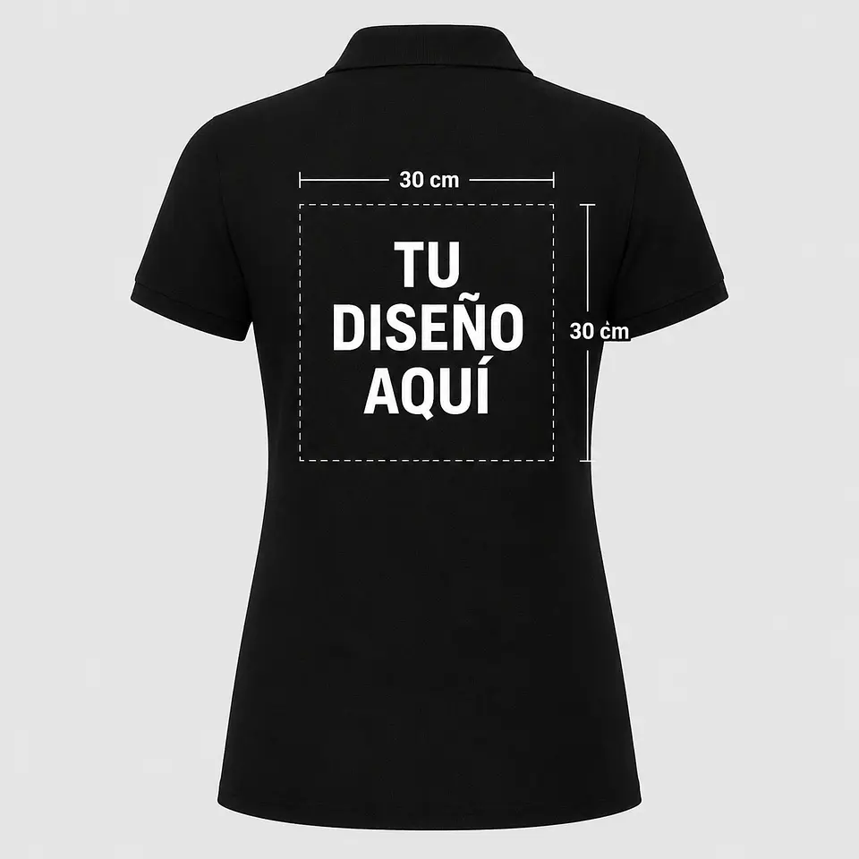 Polera Pique Mujer Personalizada 4
