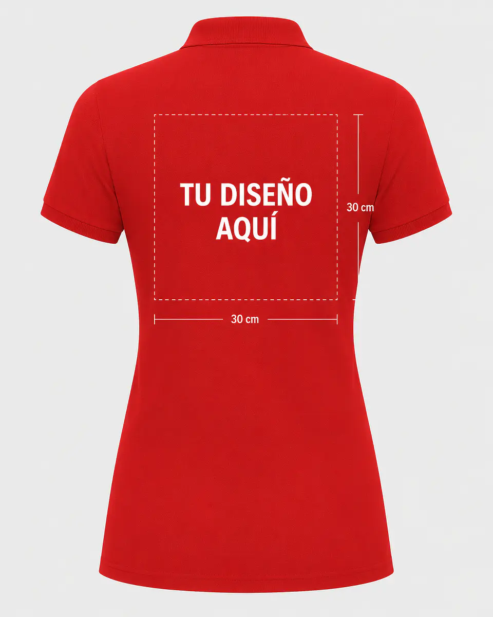 Polera Pique Mujer Personalizada 6