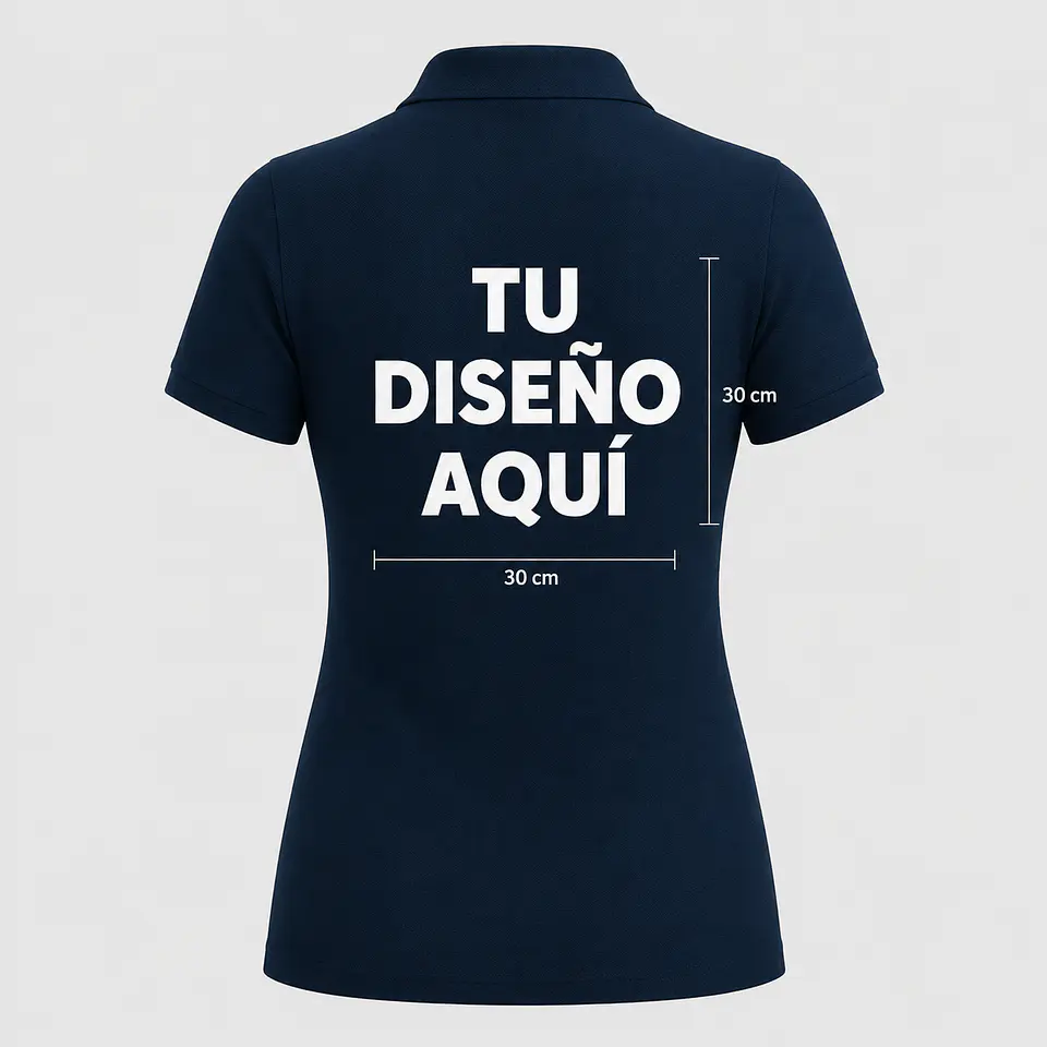 Polera Pique Mujer Personalizada 7
