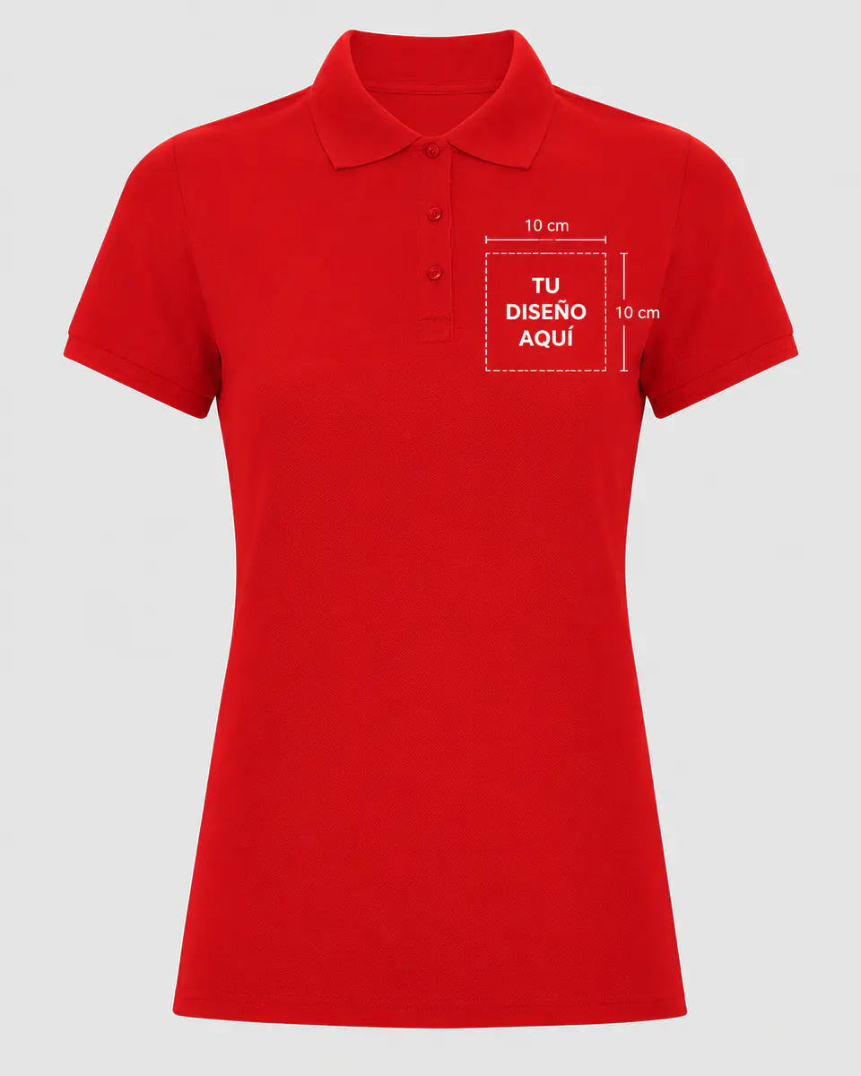Polera Pique Mujer Personalizada 8