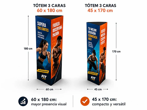 Totems 3 caras