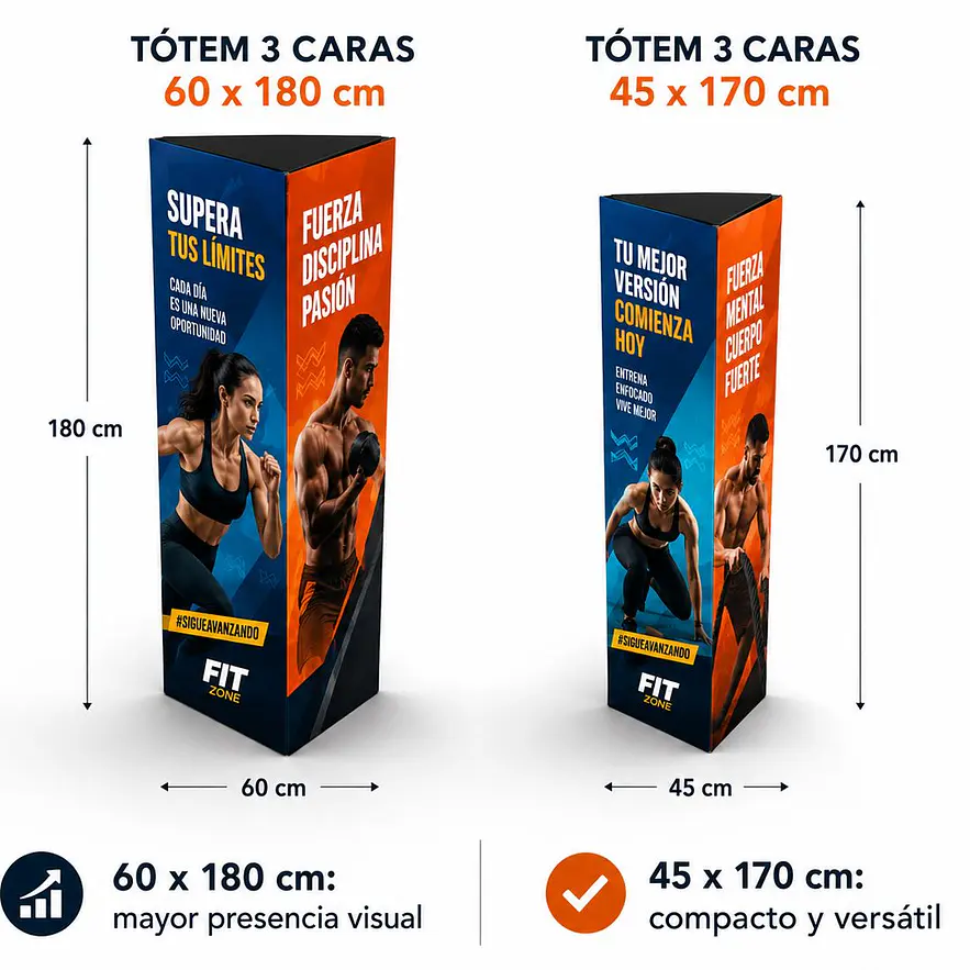 Tótem 3 caras