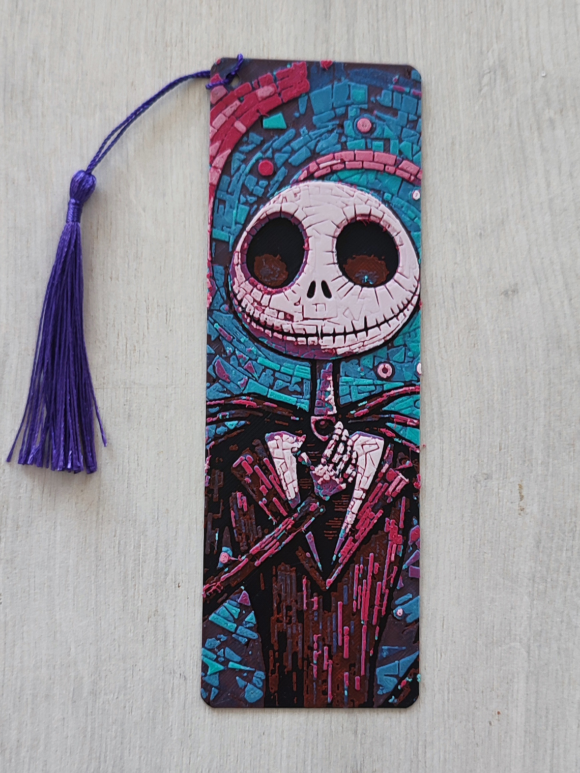 Marcapágina inspirado en El extraño mundo de Jack  1