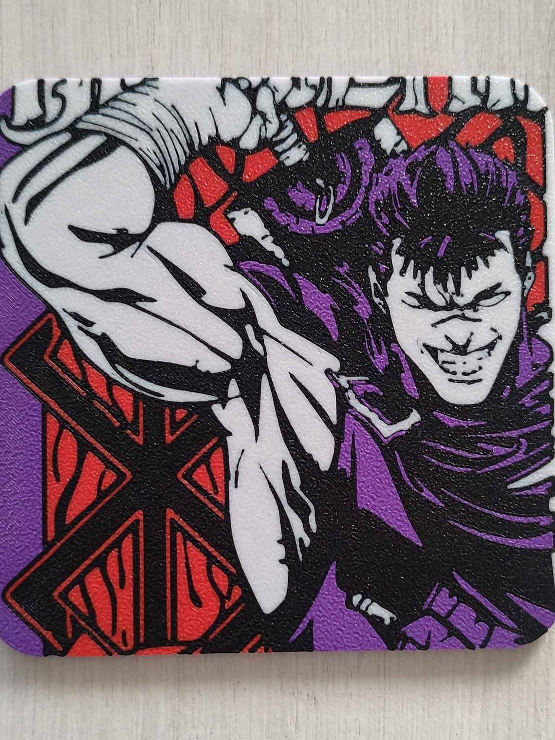 Posavaso inspirado en Berserk  1