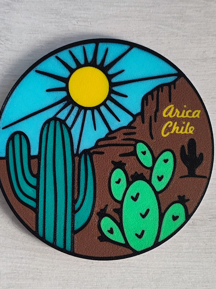 Posavaso inspirado en Valles de Arica 1