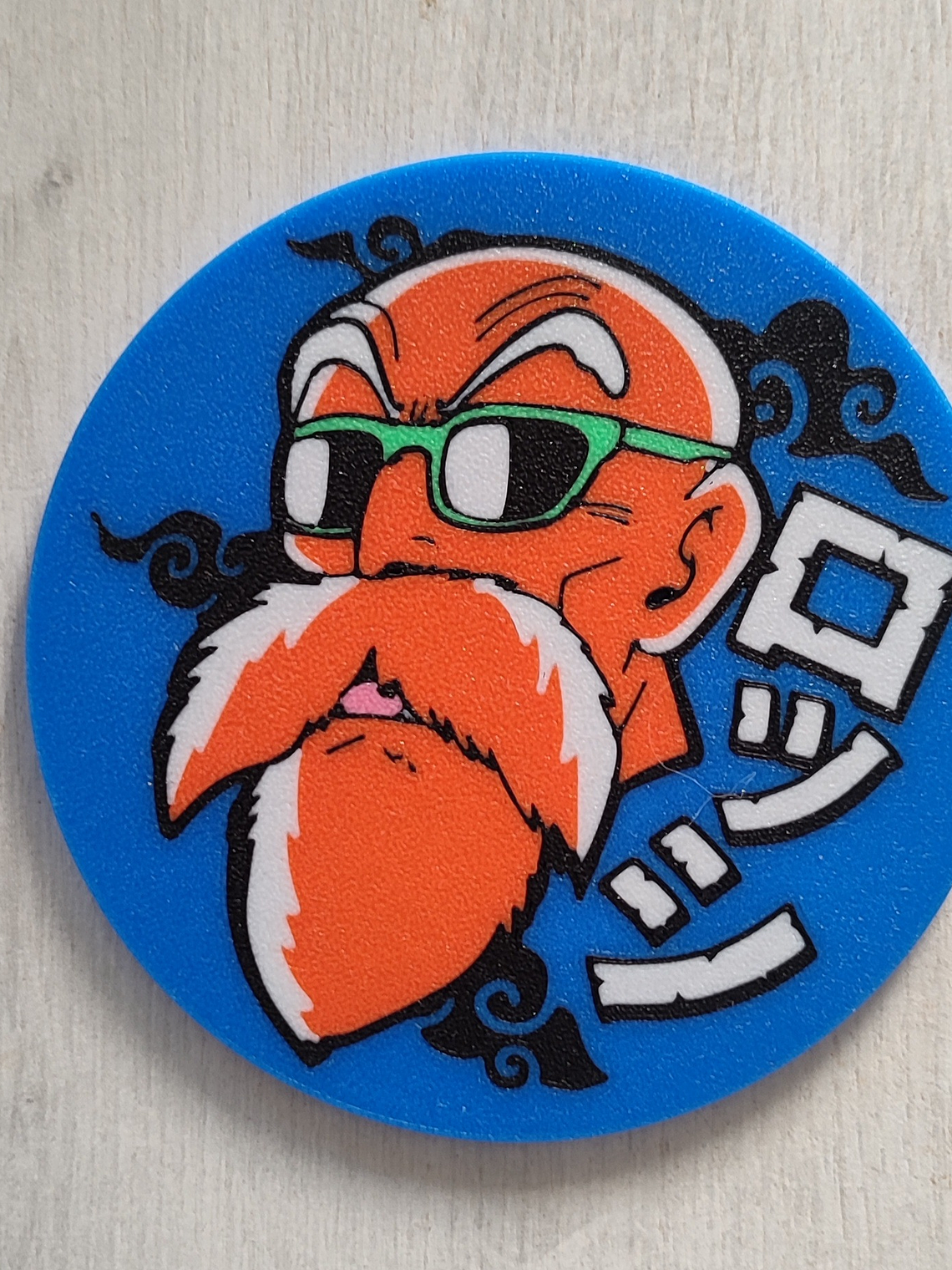 Posavaso inspirado en Maestro Roshi 1