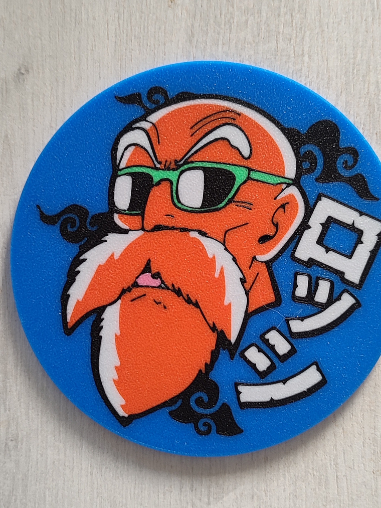 Posavaso inspirado en Maestro Roshi 1