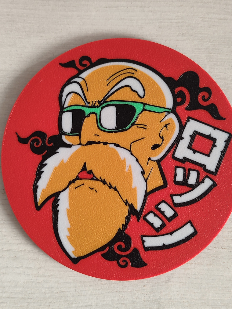 Posavaso inspirado en Maestro Roshi 2