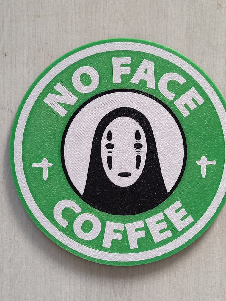 Posavaso inspirado en No Face 1