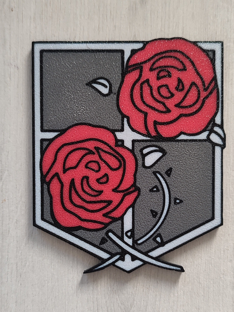 Posavaso Inspirado en Attack on Titan 1