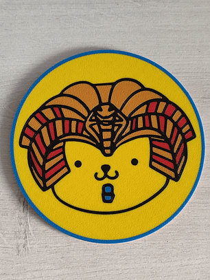 Posavaso inspirado en PonPonPurí