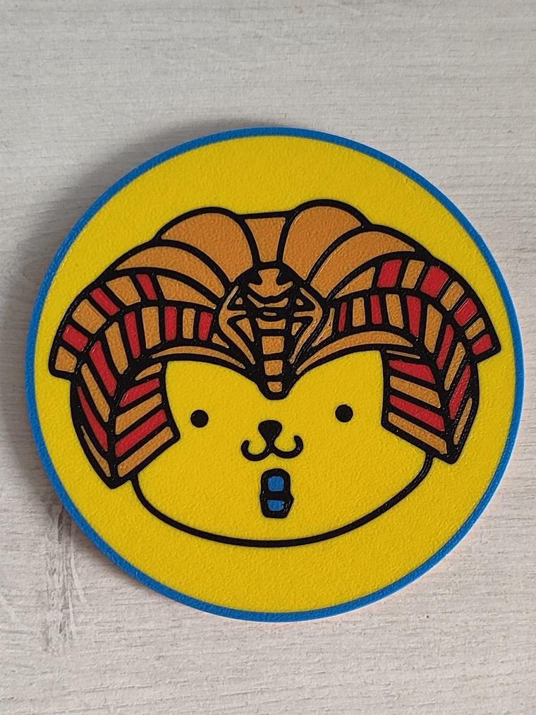 Posavaso inspirado en PonPonPurí 1